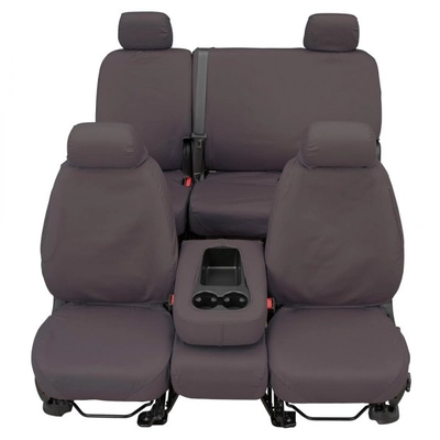 COVERCRAFT - SS3489PCGY - Polycotton Gray Custom Seat Covers pa3
