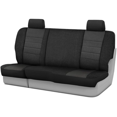 FIA - OE35-10CHARC - Black & Charcoal Seat Covers pa1
