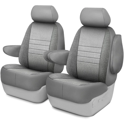 FIA - OE37-71GRAY - Dark Gray & Light Gray Seat Covers pa1