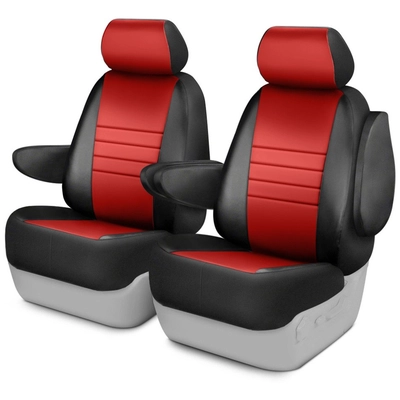 FIA - SL67-71RED - Black & Red Seat Covers pa1