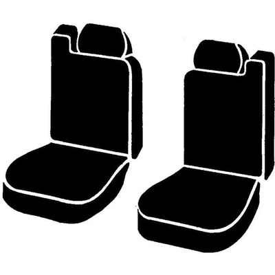 Seat Cover Or Covers by FIA - TR48-7BLACK pa2