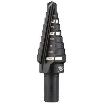 Secure-Grip™ #3 Black Oxide Fractional Step Drill Bit by MILWAUKEE - 48-89-9203 pa2