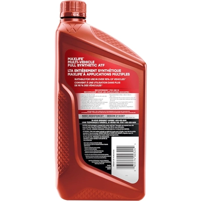 VALVOLINE - 822421 - Automatic Transmission Fluid pa2