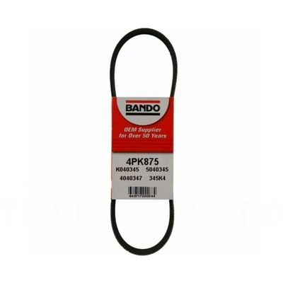 BANDO - BAN-4PK875 - Serpentine Belt pa1