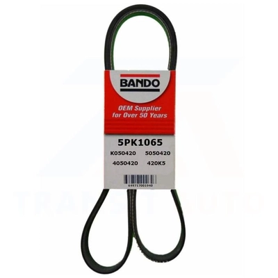 Serpentine Belt by BANDO - BAN-5PK1065 pa1