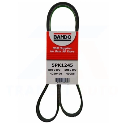 Courroie serpentine par BANDO - BAN-5PK1245 pa1