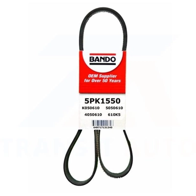 Courroie serpentine par BANDO - BAN-5PK1550 pa1