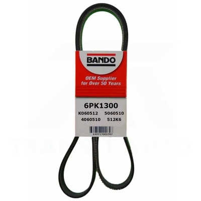 Courroie serpentine par BANDO - BAN-6PK1300 pa1