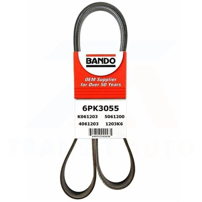 Serpentine Belt by BANDO - BAN-6PK3055 pa1