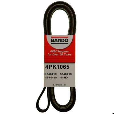 Serpentine Belt by BANDO USA - 4PK1065 pa1