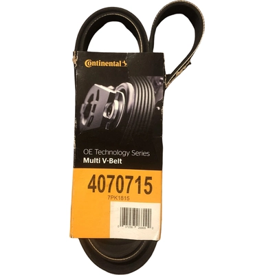 CONTINENTAL - 4070715 - Serpentine Belt - Automotive V-Belt pa4