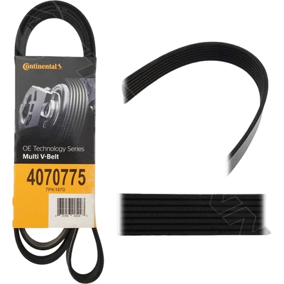 CONTINENTAL - 4070775 - Serpentine Belt - Automotive V-Belt pa4