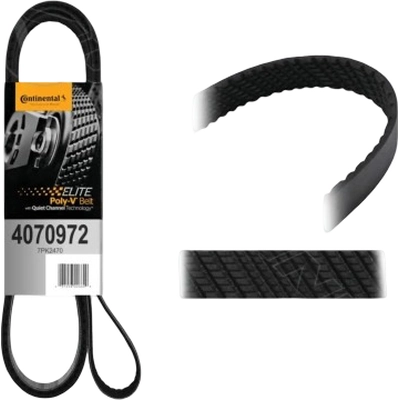 CONTINENTAL - 4070972 - Serpentine Belt - Automotive V-Belt pa7