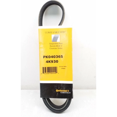 CONTINENTAL - PK040365 - Serpentine Belt pa1