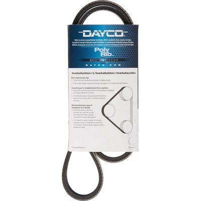 Serpentine Belt by DAYCO - 5040388 pa13