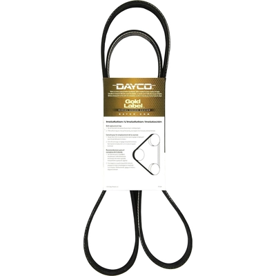 Serpentine Belt by DAYCO - 5080615 pa5