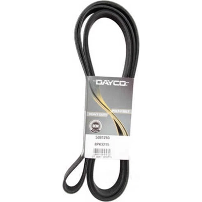 Serpentine Belt by DAYCO - 5081265 pa3