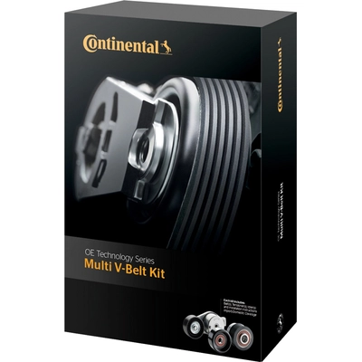 Serpentine Belt Drive Component Kit by CONTINENTAL - K49275A pa1