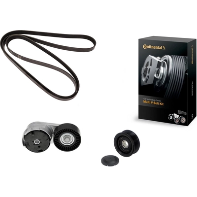 Serpentine Belt Drive Component Kit by CONTINENTAL - K49484B pa1