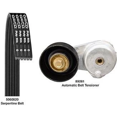 Serpentine Belt Drive Component Kit by DAYCO - 5060820K1 pa2
