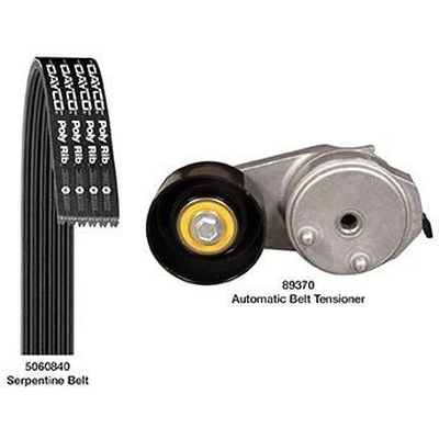 Serpentine Belt Drive Component Kit by DAYCO - 5060840K4 pa2