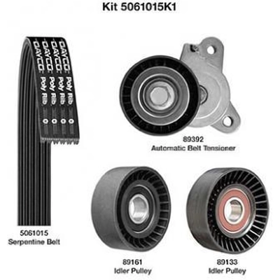 Serpentine Belt Drive Component Kit by DAYCO - 5061015K1 pa2