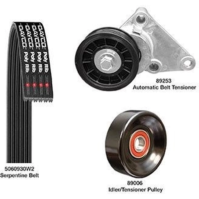 Ensemble de composant d'entraînement de courroie serpentine by DAYCO - D60930K1 pa2