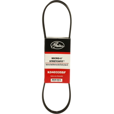 Serpentine Belt by GATES - K040335SF pa3