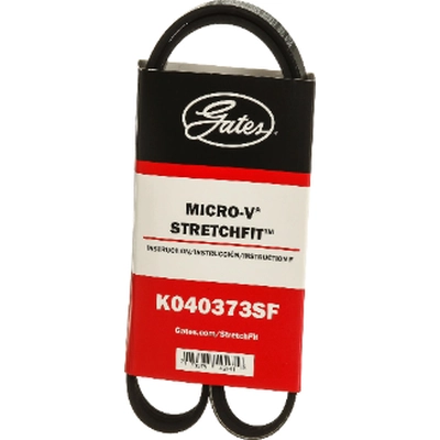Serpentine Belt by GATES - K040373SF pa12