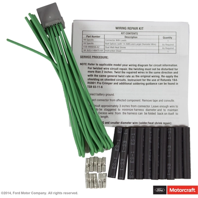 Shift Lock Connector by MOTORCRAFT - WPT1037 pa2