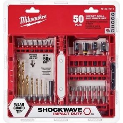SHOCKWAVE™ Impact Drill and Drive Bit Set (50 Pieces) by MILWAUKEE - 48-32-4013 pa2