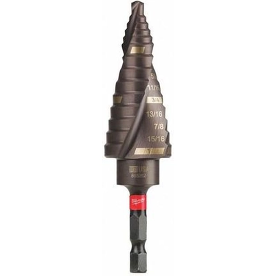 SHOCKWAVE™ Impact Duty™ 1/8" to 1" Fractional Step Drill Bit by MILWAUKEE - 48-89-9248 pa2