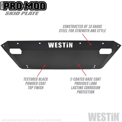 Skid Plate by WESTIN - 58-71185 pa10