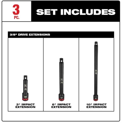 MILWAUKEE - 49-66-6714 - Impact Duty Extension Set pa2