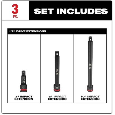 MILWAUKEE - 49-66-6715 - Impact Duty Extension Set pa2