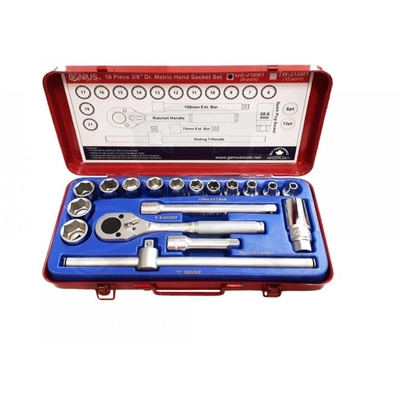 GENIUS - GS-318M-1 - Hand Socket Set pa1