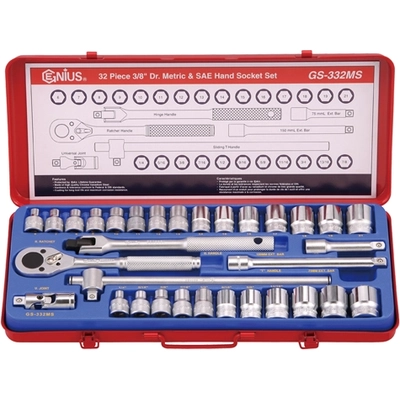 Socket Set by GENIUS - GS-332MS pa4