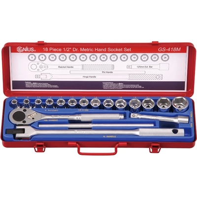 Socket Set by GENIUS - GS-418M pa4