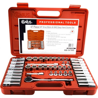 GENIUS - GS-347MS - Socket Sets pa9