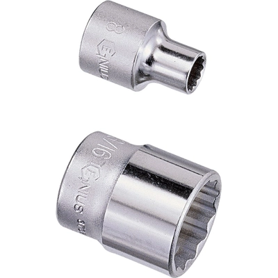 GENIUS - 333214 - 3/8″ Dr. 14mm (12 pt.) Hand Socket (Pack of 20) pa3