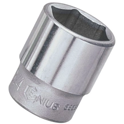 GENIUS - 383208 - 3/8″ Dr. 1/4″ Hand Socket (Pack of 20) pa1
