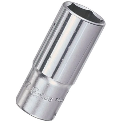 GENIUS - 386319 - 3/8″ Dr. 1/2″ Deep Hand Socket (Pack of 10) pa1