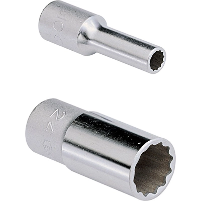 GENIUS - 437812 - 1/2″ Dr. 12mm (12 pt.) Deep Hand Socket
(Pack of 10) pa3