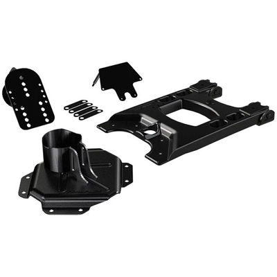 TERAFLEX - 4838150 - Alpha HD Adjustable Spare Tire Mounting Kit with Hinged Carrier pa1