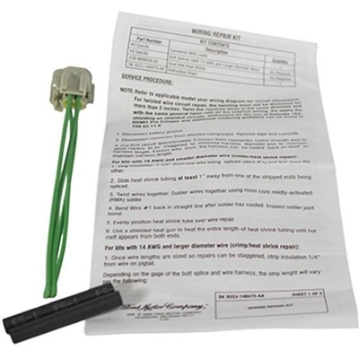 MOTORCRAFT - WPT1116 - Speaker Connector pa12