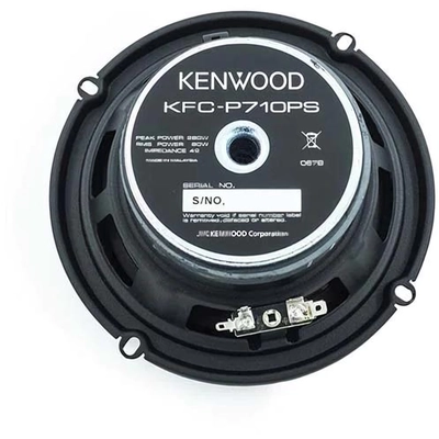 Haut-parleurs de KENWOOD - KFC-P710PS pa9