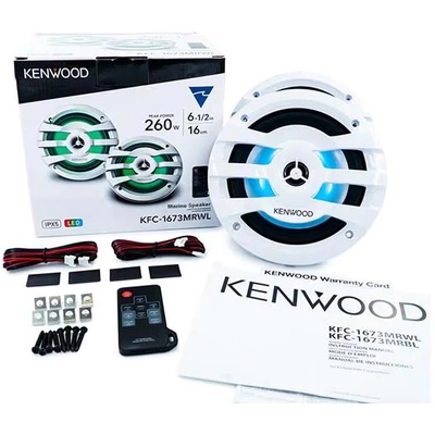 Speakers With Illumination by KENWOOD - KFC-1673MRWL pa6