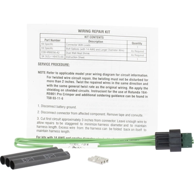 Starter Connector by MOTORCRAFT - WPT1602 pa2