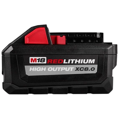 MILWAUKEE - 48-59-1880 - M18™ Redlithium™ High Output™ 18 V Li-ion 8.0 Ah Battery and Wall Battery Charger pa2