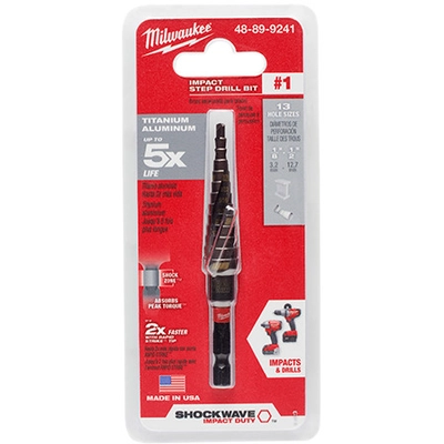 MILWAUKEE - 48-89-9241 - Impact Duty Step Bits pa4